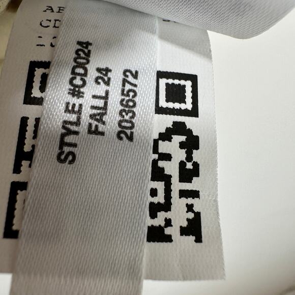 J.Crew Herringbone Twill Button Up Shirt Classic Cotton Neutral Beige US 10 NWT - Picture 8 of 13